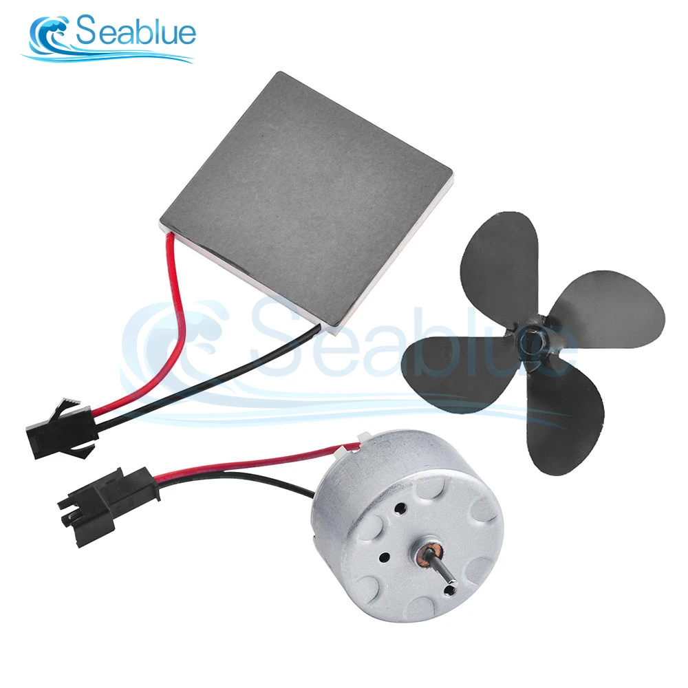 DC3-5V Fireplace Fan Generator Sheet Piece Electric Machinery Electric Power Generator Fireplace Fan Motor General Accessories