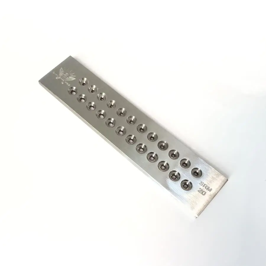 Placa de dibujo de carburo de tungsteno rectangular redonda