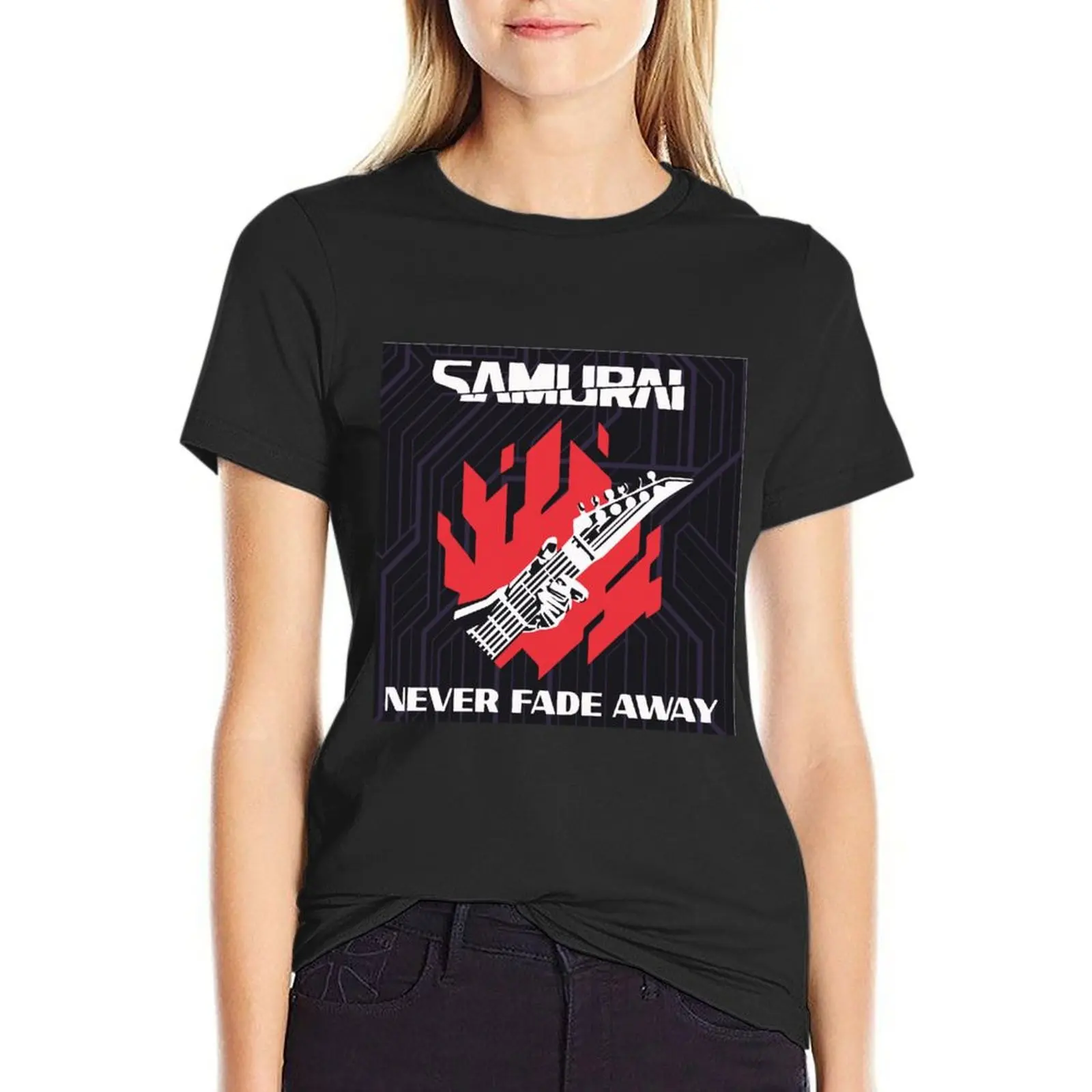 

Never Fade Away T-Shirt aesthetic clothes animal print shirt for girls white t shirts for Women