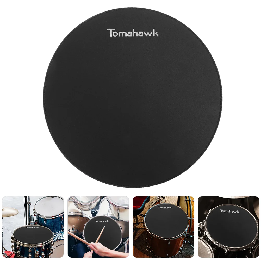 Powerful Drum Pad (black 8-inch Pad) Mute Pads Dampeners Snare Accessories Kits