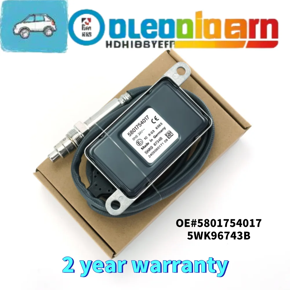 

5WK96734B 5801754017 5WK9 6734B Высококачественный датчик оксида азота Nox датчик 24 В для IVECO