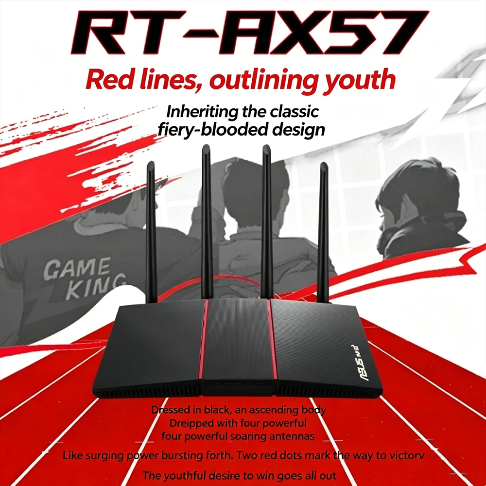 ASUS WiFi 6 Passionate RT-AX56 - Smart Home Router recension och pris