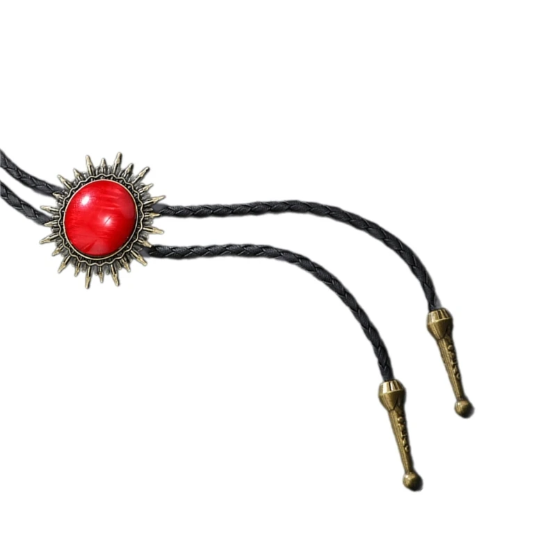 Bolo Tie for Man Teen Creative Western Cowgirl Sweater Shirt Decors Necktie