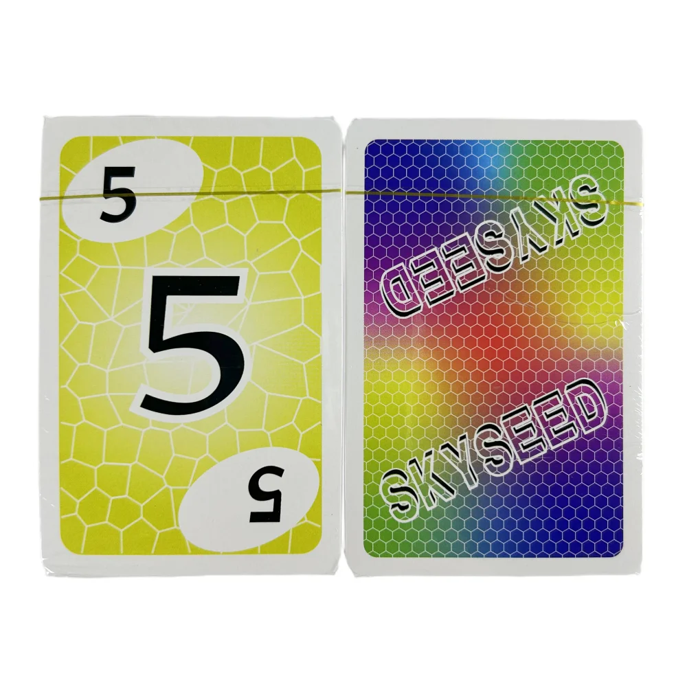 Juego de cartas Skyseed, 150 naipes, juego de mesa, edición de acción divertida, juegos colectivos sociales, regalos de Navidad y Halloween