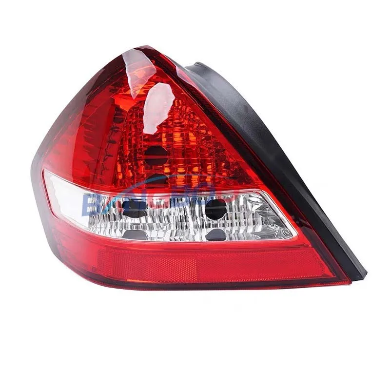 1PCS Rear Bumper Taillight Brake Lamp Turn Signal Light Cover For Nissan Tiida  Sedan 2005 2006 2007 Without Bulbs