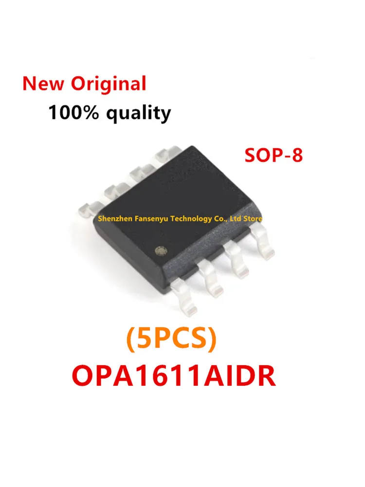 (5piece)100% New OPA1611AIDR OPA1611A OPA1611 1611A sop-8 Chipset