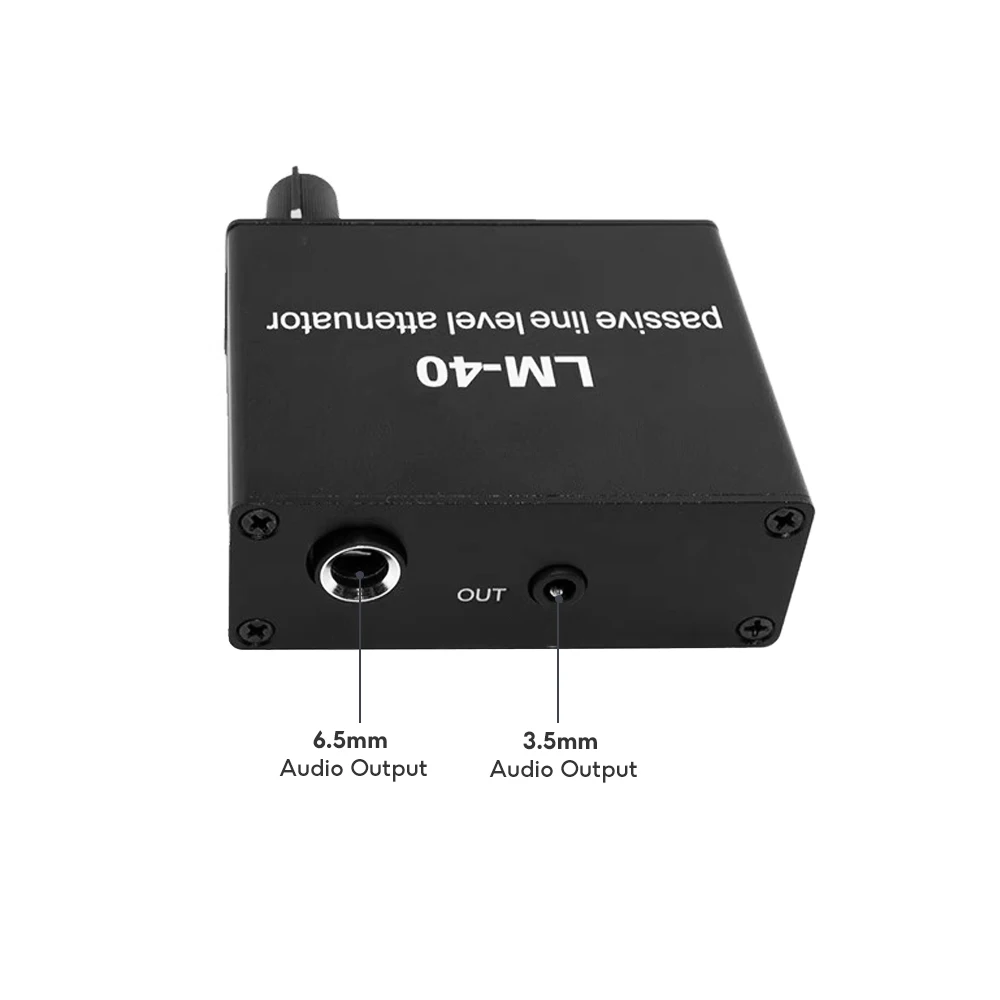 AIYIMA Audio Passive Attenuator line Output Signal Sound Card Speaker Microphone Port High and Low Level Converter