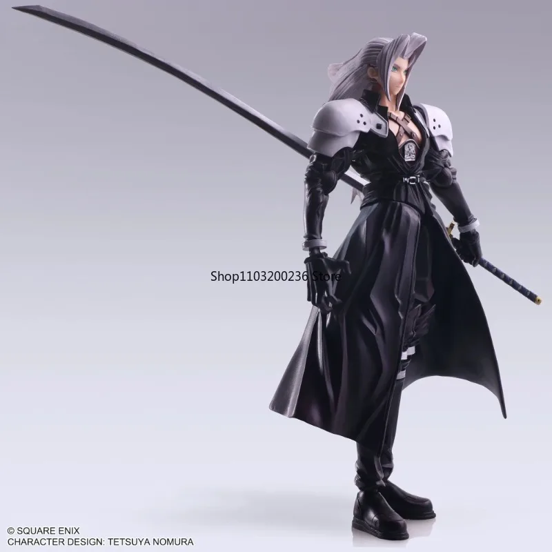 Original SQUARE ENIX BRING ARTS Sephiroth Final Fantasy VII Action Figure Active Joints Model Hobbies Collectible Gift