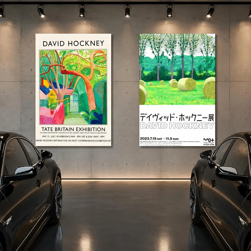 D-david HoCKney Art Prints Poster Room Decor Home Wall Art Printing Waterproof Garage BedRoom Posters Gift