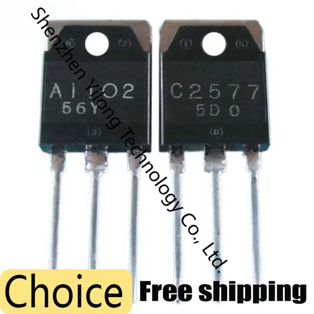 

10pcs/lot A1102 2SA1102 C2577 2SC2577 Brand-new TO-3P