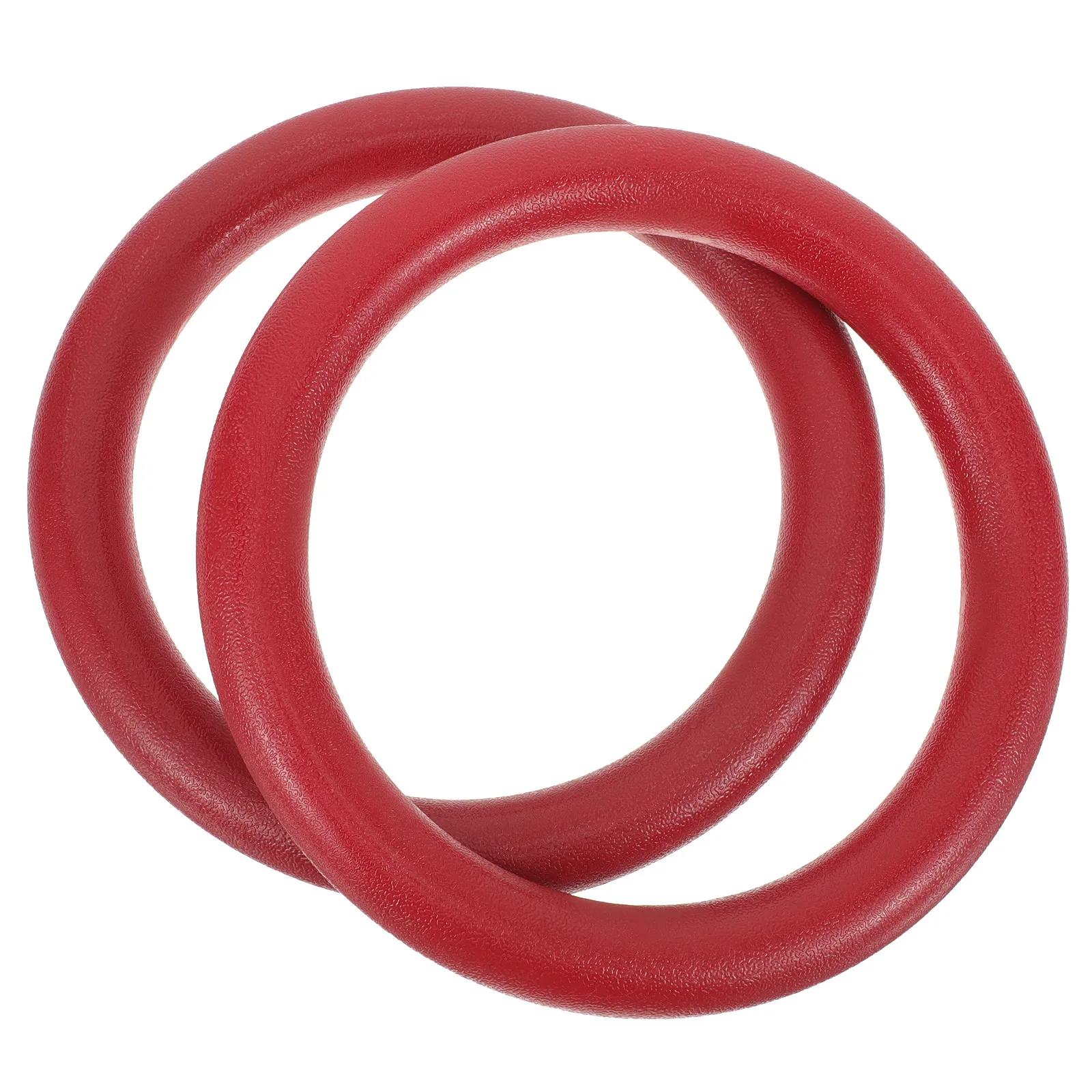 2Pcs Gymnastic Rings ABS Heavy Duty Adjustable Suspension Rings for Calisthenics Workout Indoor Outdoor Gym