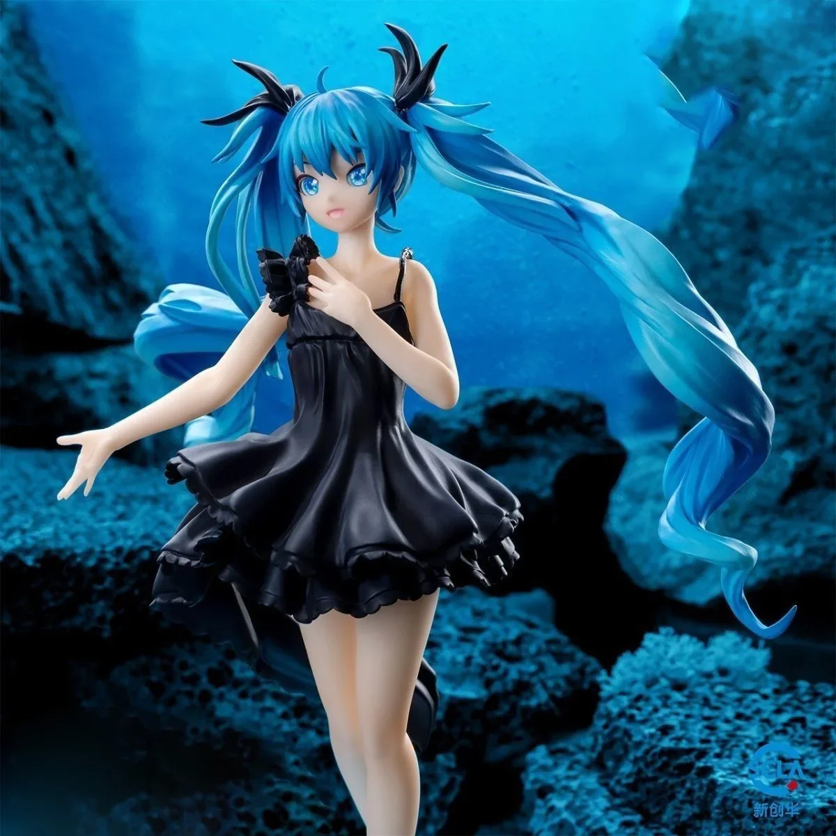 18 سنتيمتر جديد أنيمي هاتسون ميكو فتاة البحر العميق Kawaii عمل الشكل البلاستيكية دمية نموذج اللعب زخرفة سطح المكتب الديكور الهدايا #3