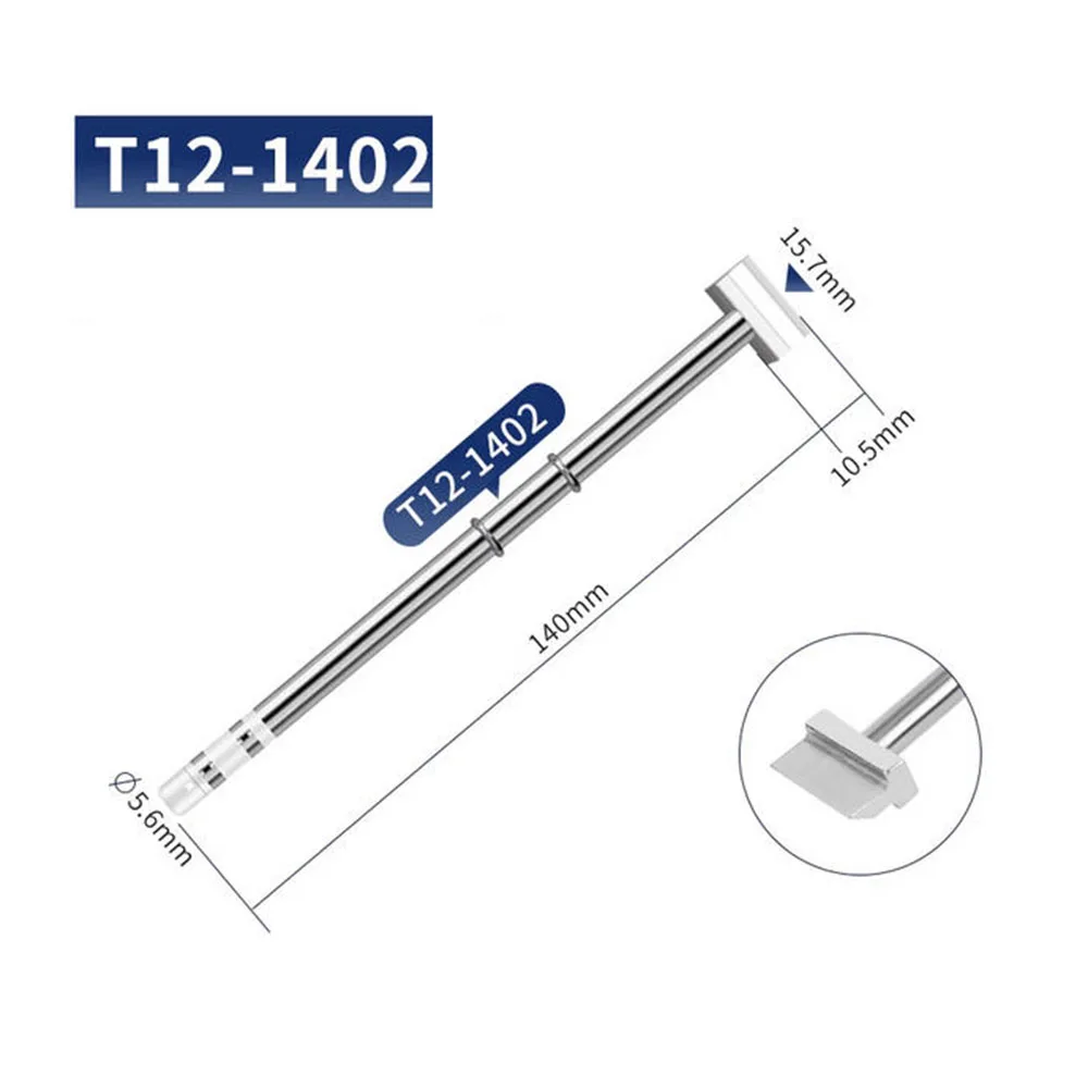 T12 Spade Soldering Ior Tip 1401 1402 1403 1404 1405 1406 Heating Element Soldering Station Replaceable Tool Accessories
