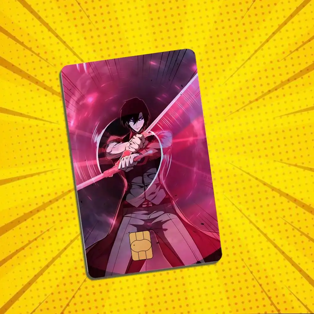 Han Seong Yun Boundless Ascension Card Skin Stickers For Bank Card Bus Metro Card Sticker Waterproof Gift Holographic Laser