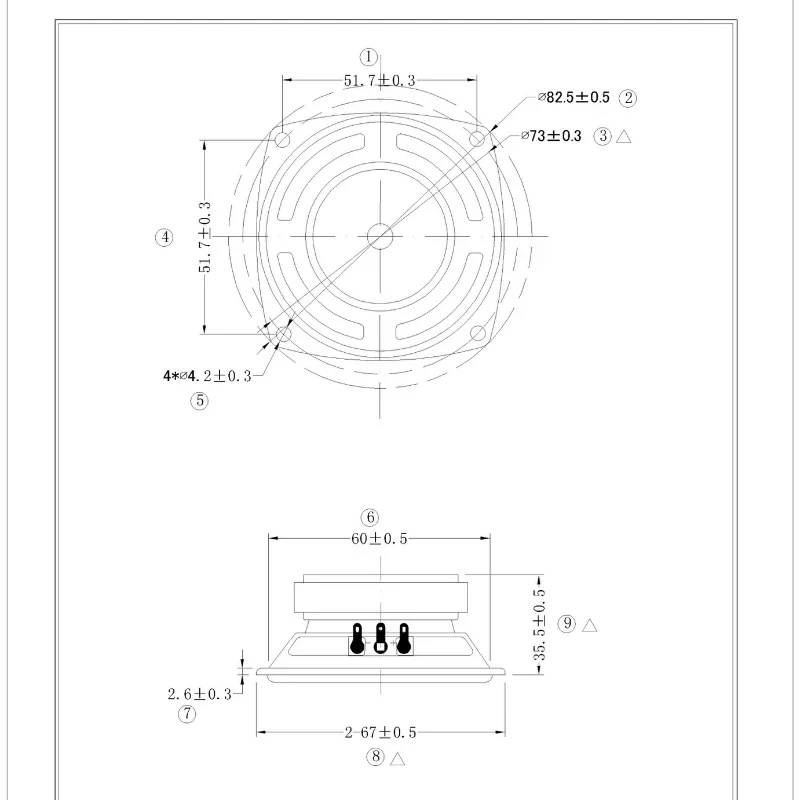 ソタミア-Bluetoothスピーカーフォン,防水,フルレンジ,オーディオ,屋外,hifi,ラバーエッジ,4オーム,15W, 2.5インチ,2個