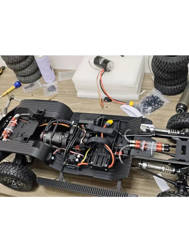 Original Stickstoff-Stoßdämpfer für KM RAM1500 / TANK300 / RAPTOR F150, 1/8 Maßstab RC Crawler Professionelle Stoßdämpfer Upgrade-Teile
