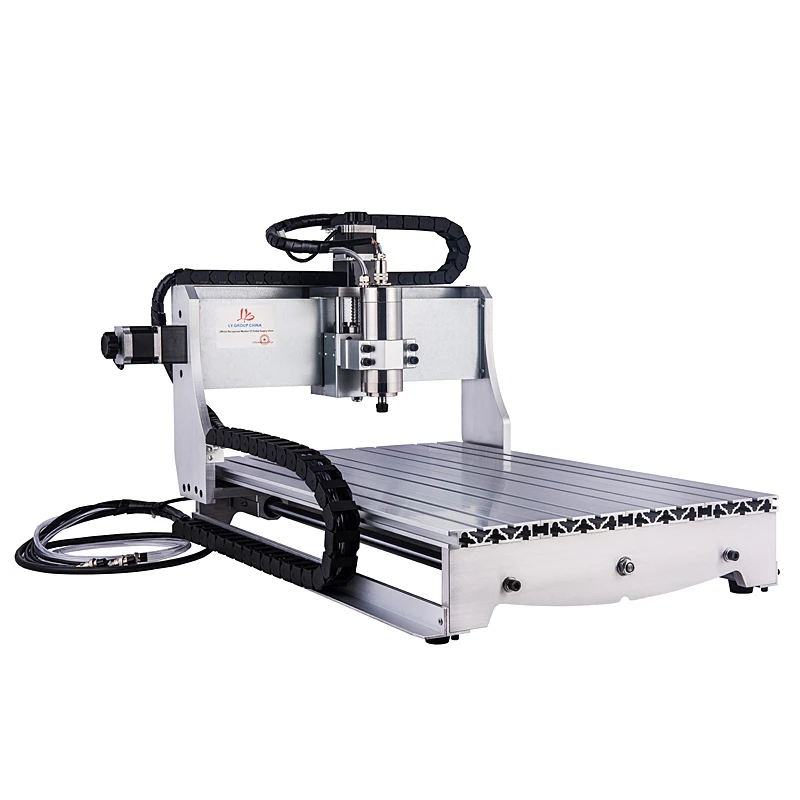 LY 6040 800W 3 axis hobby cnc milling machine for wood metal USB Port