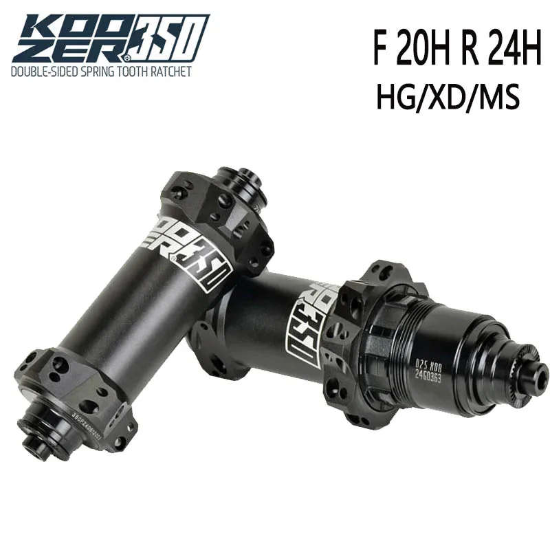 

Koozer 350 Ratchet 40T Straight Pull 20/24Holes HGR XDR MSR 5x100 5x130mm for Road Bicycle Hub Rim Brake Bike Parts Hubs