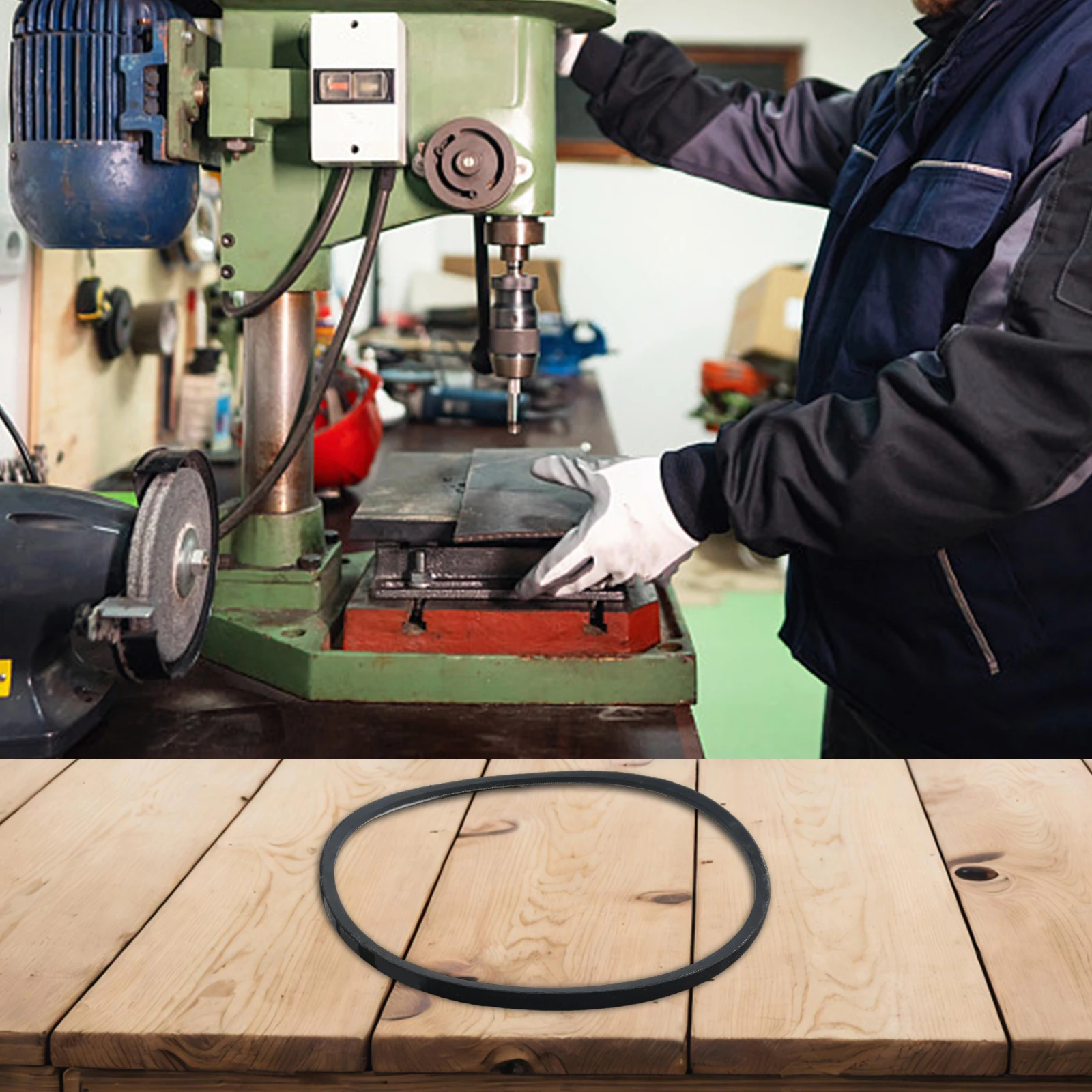 66 Cm perimeter K26 V Belt 8mm Width Belt High-quality Material Long-lasting Performance Machine Transmission Belt