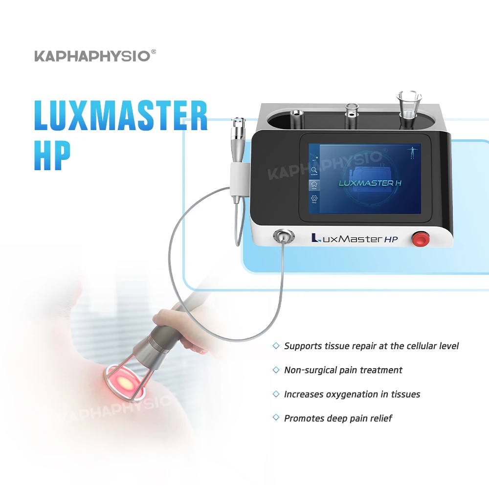 LuxMaster HP 45 Watt Dual Wavelengths 1064nm & 980nm HILT Physiotherapy User-Friendly InterfaceMachine