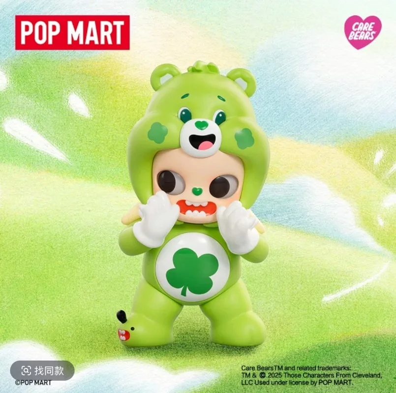 POPMART Совершенно новые оригинальные фигурки медведя в форме сердца Zsiga ×, слепая коробка, игрушки-сюрпризы, подарки на день рождения на складе