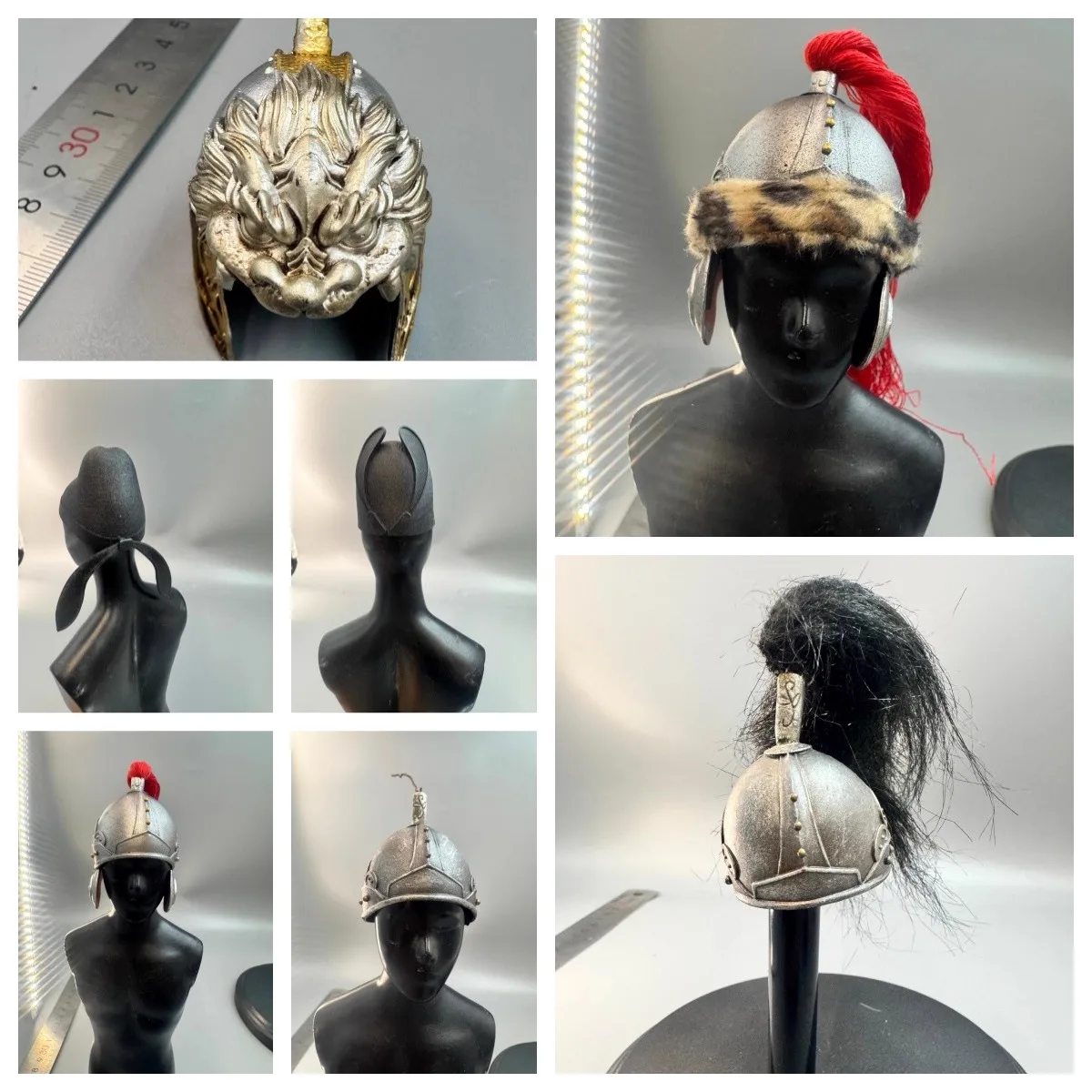 

Snail 1/6 Ancient Soldier Ma Chao Helmet Ming Dynasty Official Hat Gift Fit 12'' Action Figure Body Model Toy In Stock