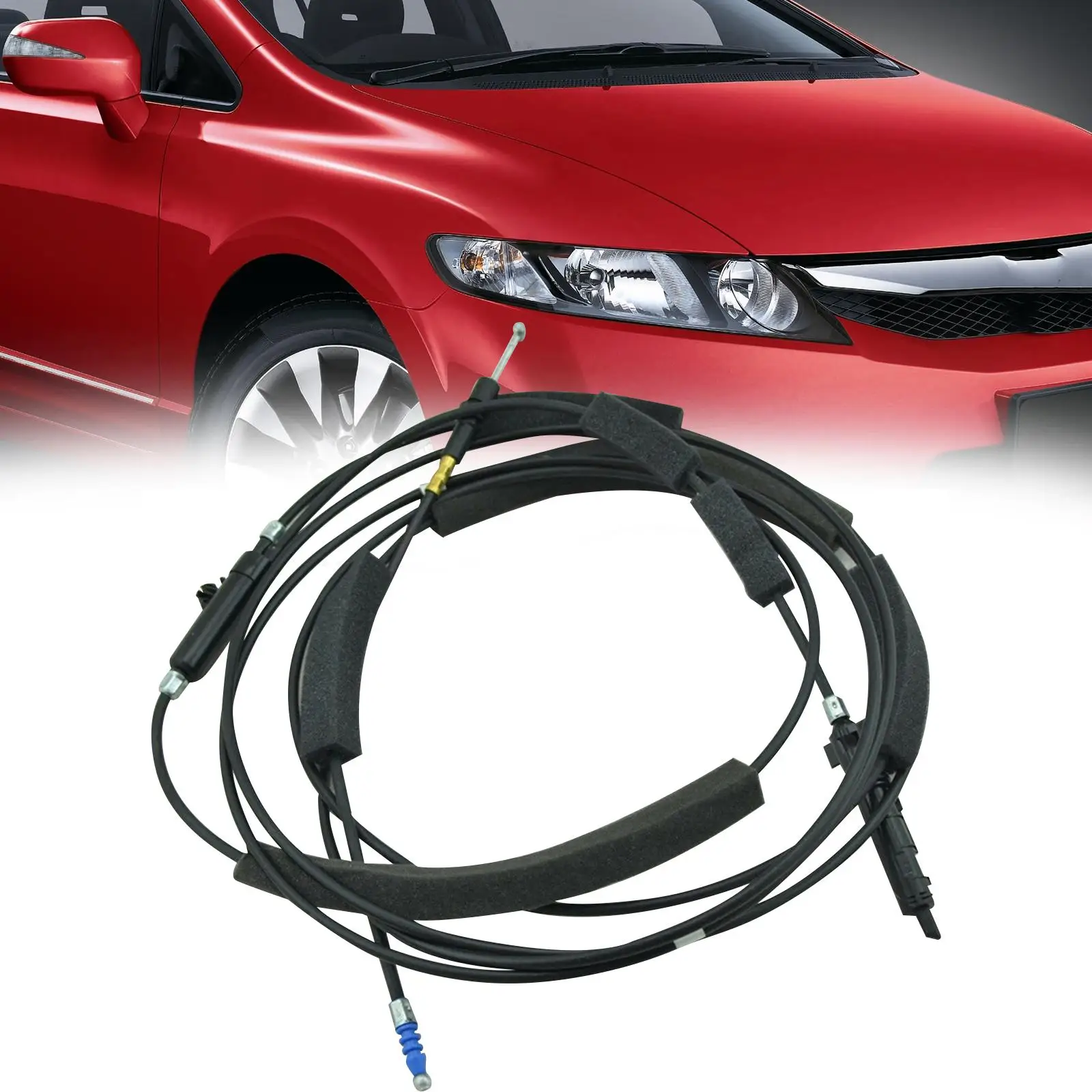 Trunk and Fuel Lid Opener Release Cable 74880-sna-a01 Replacements for Honda Civic Convenient Installation Good Performance