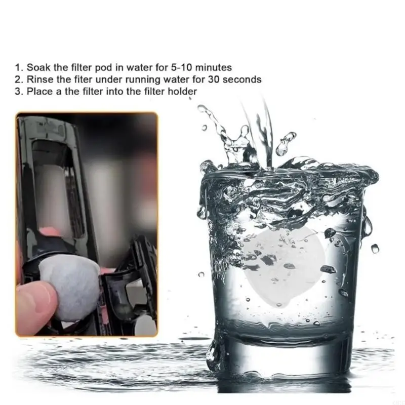 G8TC 6pcs تصريحات صانع القهوة G8TC فلاتر المياه مرشحات صانع القهوة مرشح المياه مناسبة forwgcm100s WGCM110S WGCM120