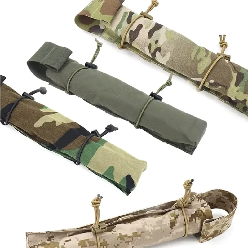 B-M Tactical Strip Single C4 Slap Charge Pouch Long Strip Tool Kit MOLLE Multi-purpose Accessory Bag 31cm