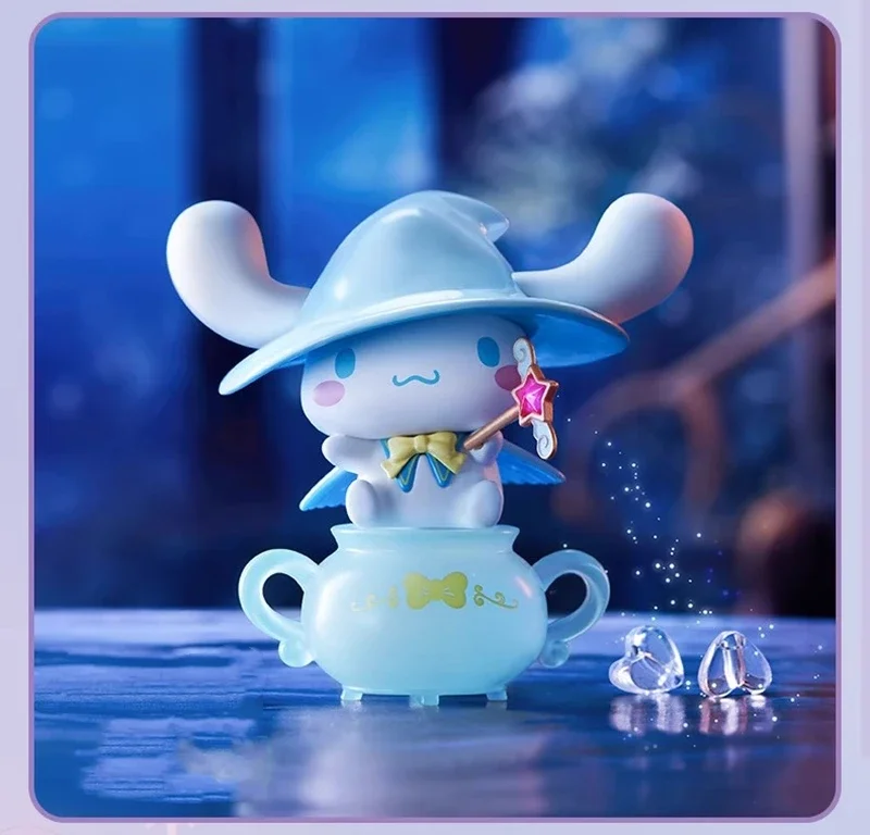 MINISO-caja ciega Sanrio Magic Story Series, modelo bonito, decoración de escritorio, regalo de cumpleaños, juguetes periféricos de animación Kawaii