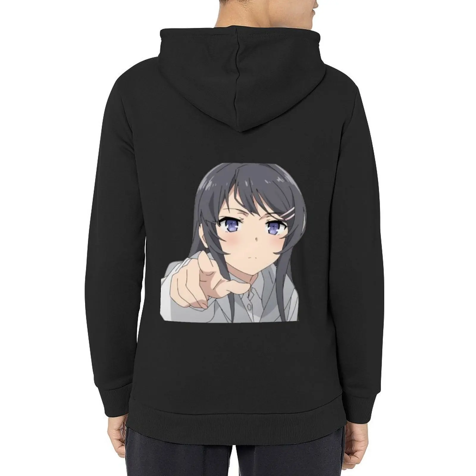 

Rio Futaba - RASCAL DOES NOT DREAM OF BUNNY GIRL SENPAI Hoodie men clothing autumn clothes blouse new hoodies and sweatshirts