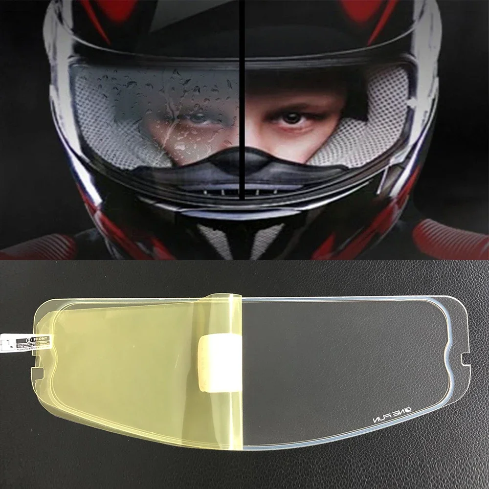 

Motorcycle Helmet Visor Film Anti Fog Film Sticker Patch For LS2 FF809