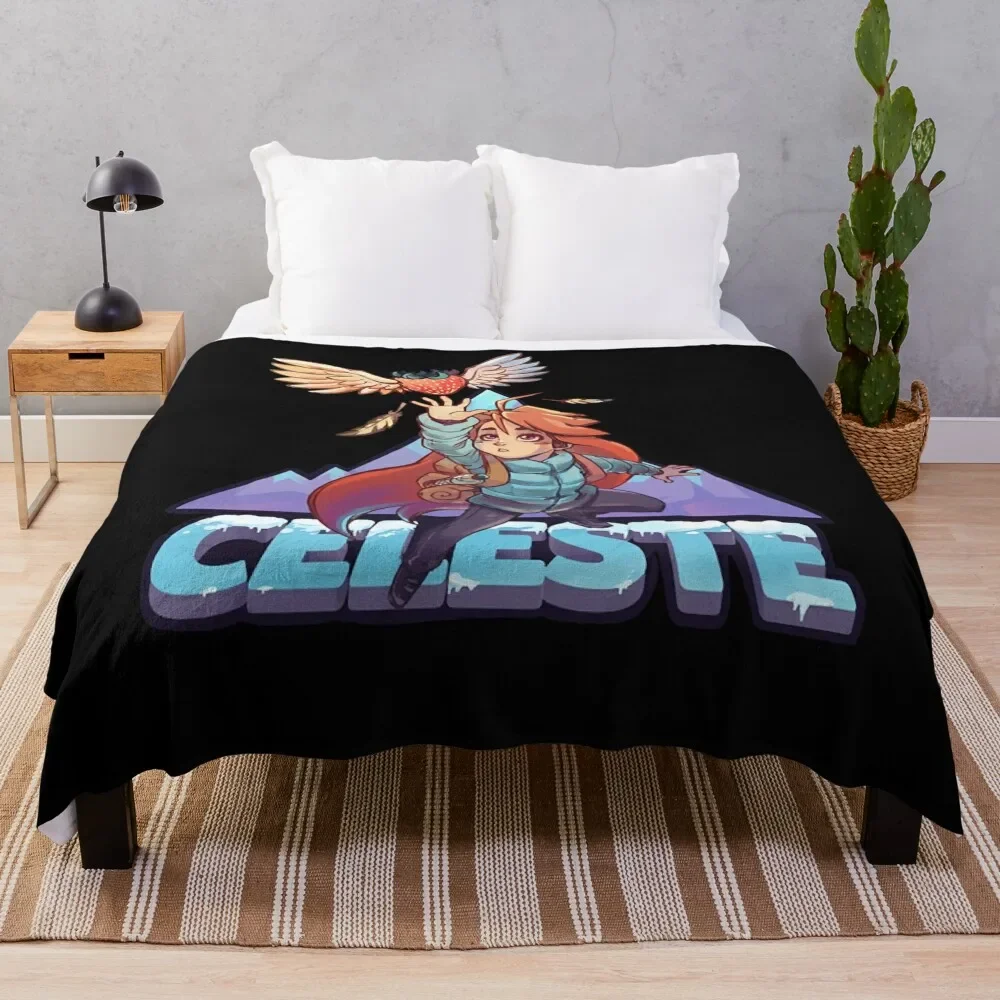 Madeline Celeste Throw Blanket Outdoor Soft Blanket for Picnic Beach Camping