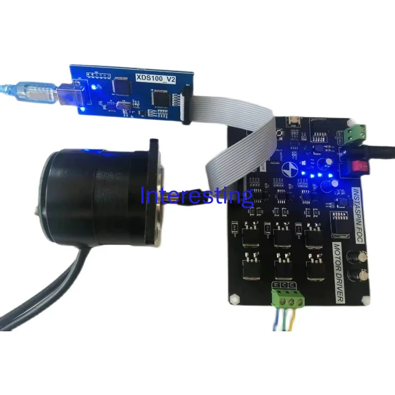 INSTASPIN FOC INSTASPIN الحركة TMS320F28027F التحكم Sensorless