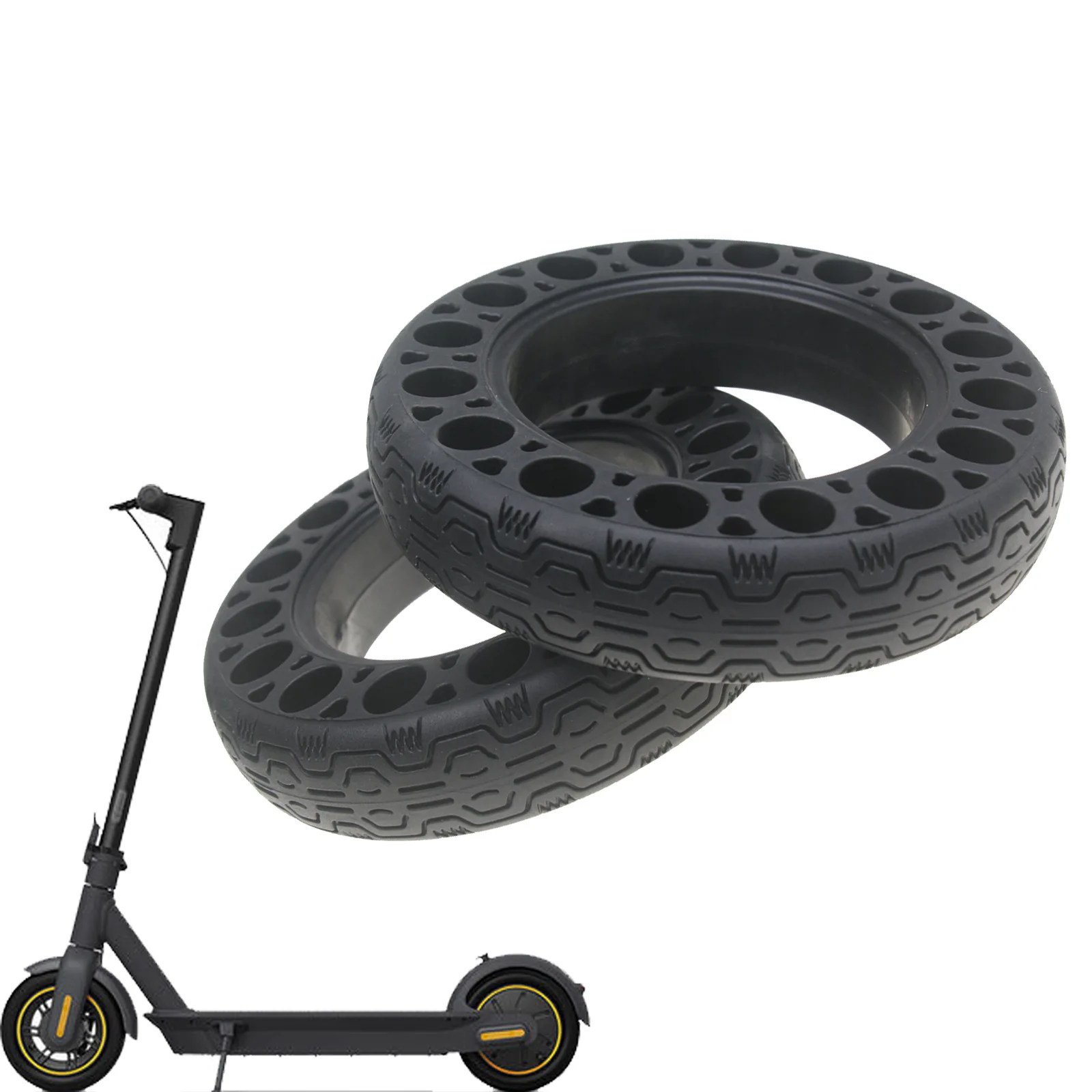 Segway G30 Max60/70-6.5 solid hollow tire 10 inch F20 F30 F40 solid run-flat tire