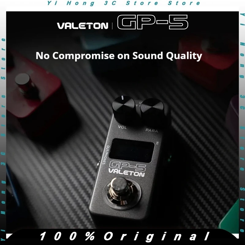 

2025 Valeton GP-5 Electric Guitar/Bass Integrated Effect Device/NAM&IR Loader Supports Loading Third-party Enclosure IR File
