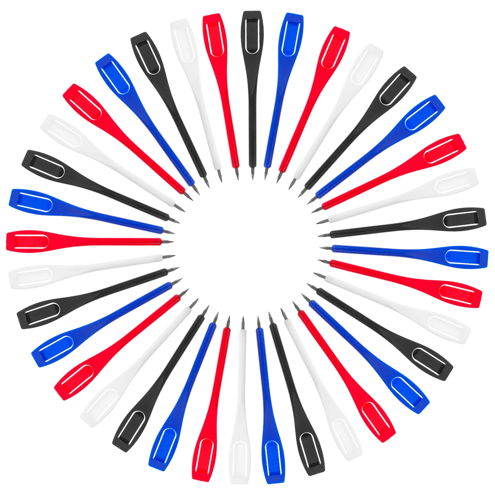 40 Pcs Golf Scoring Pencil Drawing Tool Plastic Pencils Drafting for Golfs Accessories Supplies Golfing Lead