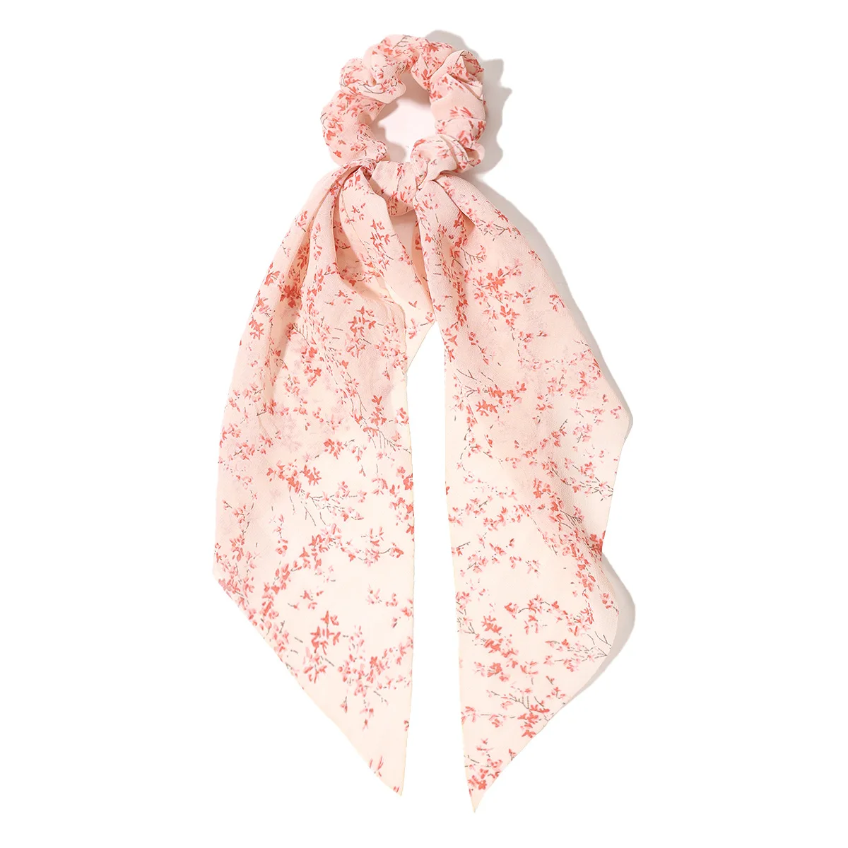 Chouchous surdimensionnés à imprimé Floral et feuilles pour femmes, accessoires minimalistes élégants et chics adaptés au quotidien, aux fêtes, à la plage, etc., 1/4 pièces