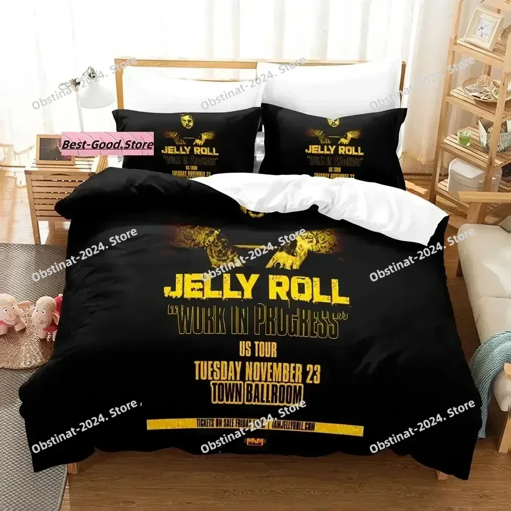 2025 Jelly Roll Bedding Set Single Twin Full Queen King Size Bed Set Aldult Kid Bedroom Duvetcover Sets For Print bed sheet set