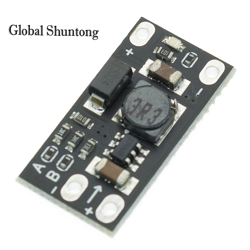 10 Stuks Nieuwste Multifunctionele Mini Boost Module Step Up Board 5V/8V/9V/12V 1.5a Led Indicator Diy Elektronische Spanning Module