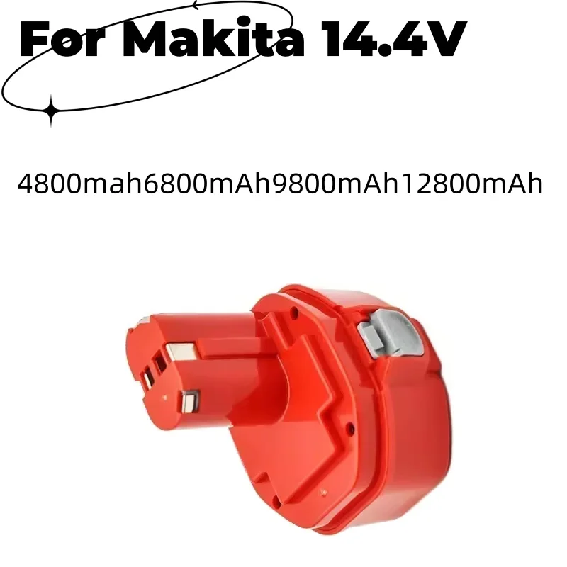 

14,4 В аккумулятор для электроинструментов 12800 мАч Ni-MH для Makita 14,4 В аккумуляторная дрель, отвертка, аккумулятор 1420 1433 1434 1435 6337D