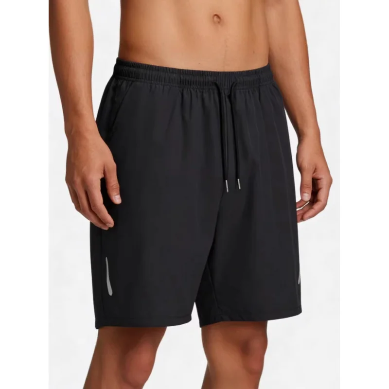 2026 Summer New Men's Ice Silk 5-Inch Athletic Shorts, Breathable and Refreshing, Loose Fit, Versatile Pants for Fitness Leisure