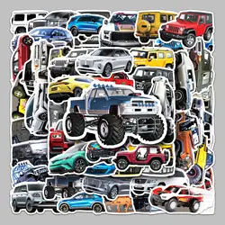 51pcs Off-road Vehicle Series Graffiti Stickers Suitable for Helmet Desktop Wall Decoration DIY Sticker Pack Wholesale