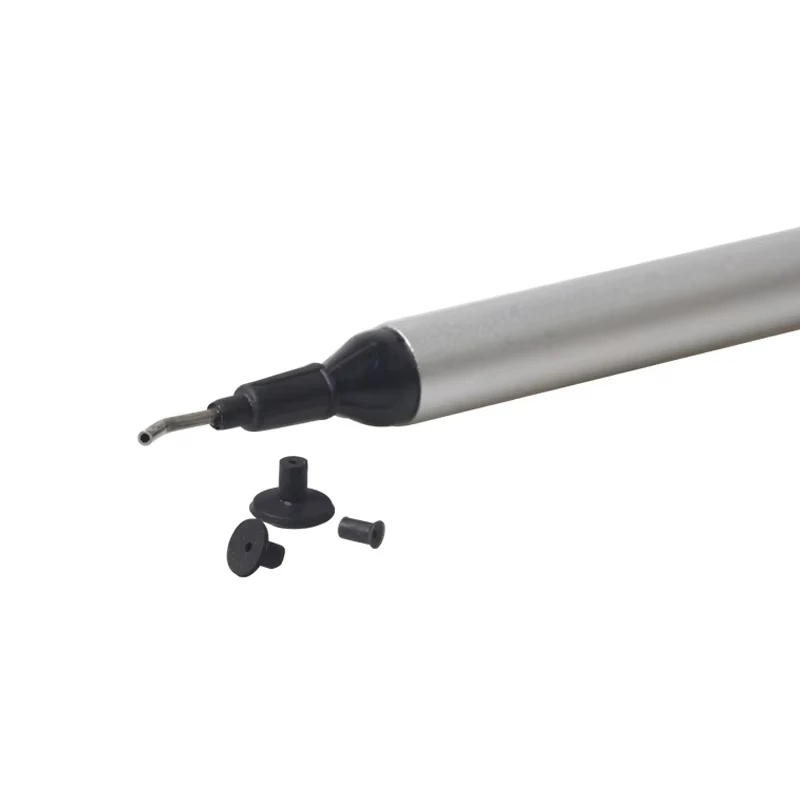 1 قطعة لوازم طب الأسنان فراغ مص شفط القلم لاصق تلميح قضيب لتاج الأسنان الخزف القشرة IC مصلحة الارصاد الجوية شفط أداة