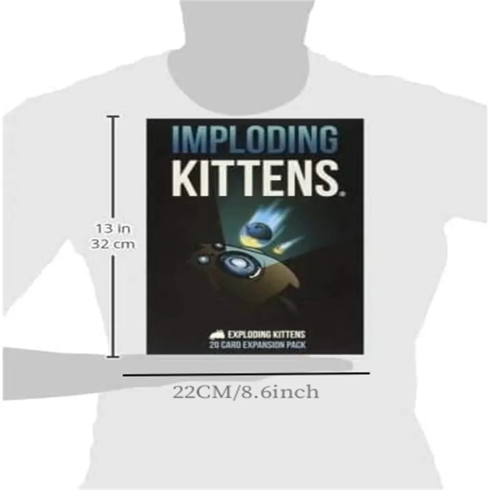 1pc family party imploding kittens expansion pack card game