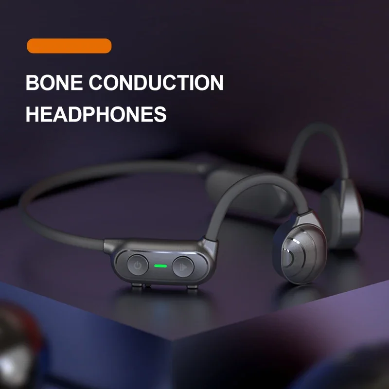 2020 new bone conduction hearing aid headphone wireless sport earphones waterproof bluetooth 5 headset