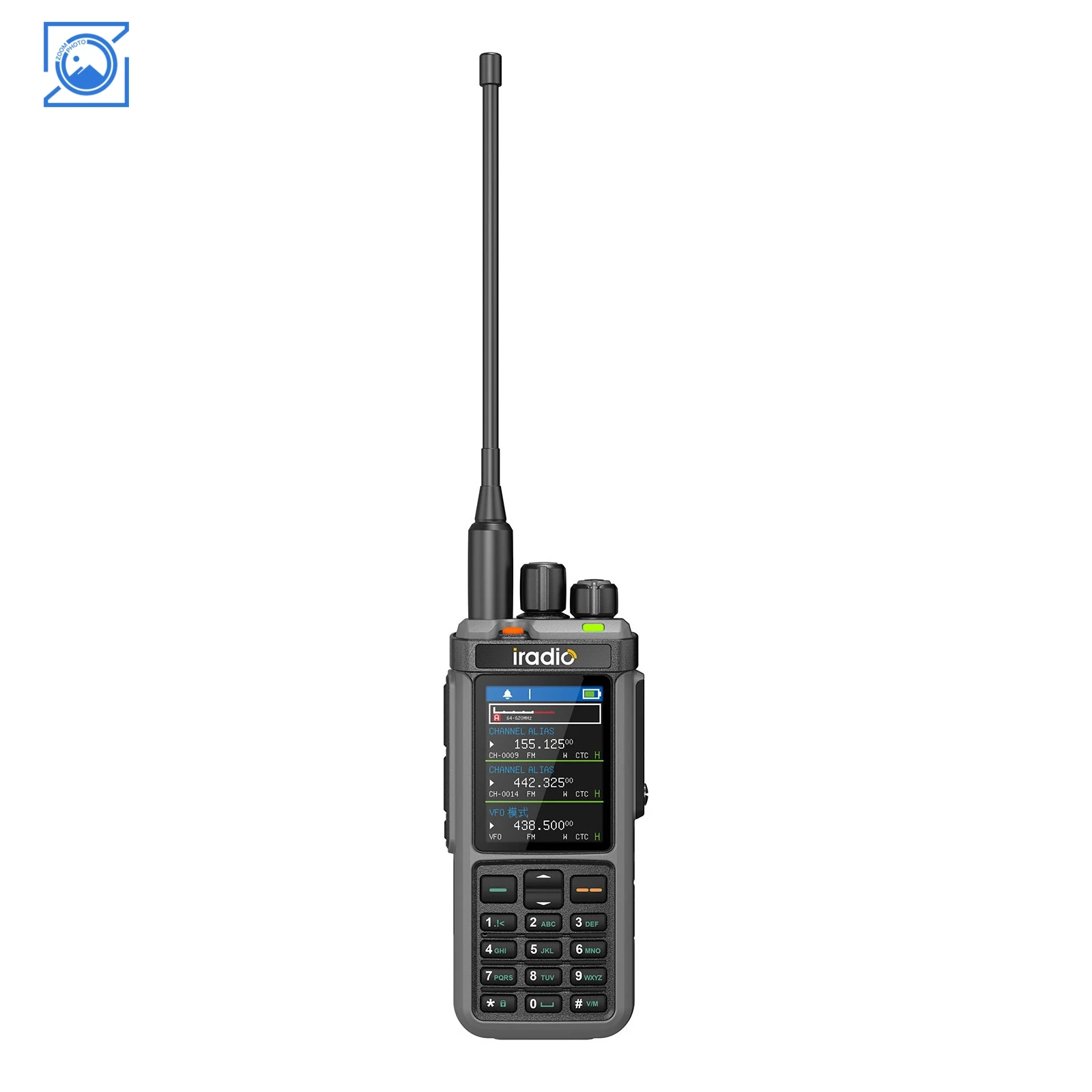 Стандартная версия UV98Plus, 10 Вт, портативная 6-полосная передача U/V-диапазонов, рация Type-C, зарядка