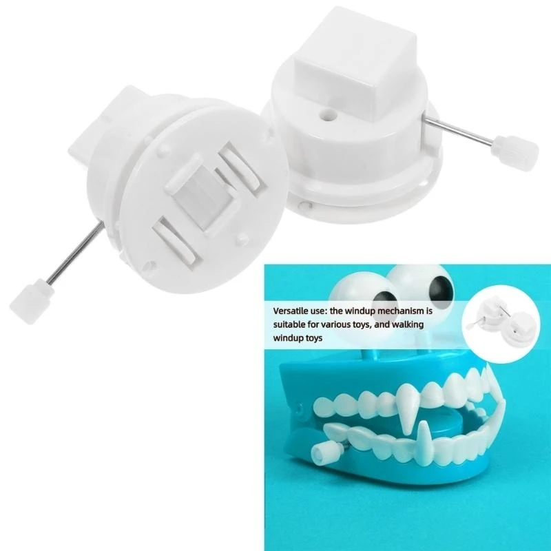 97BC Wind Up Mechanism 3PCS Plastic Interactive Creative for Craft Enthusiasts Project Clockworks Toy Replacement Movement