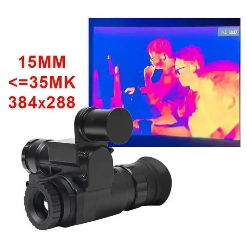 384x288 NVG60 HD Digital Thermal Imaging Helmet Camera Scope Monocular for Hunting Safety NVG10 Night Vision Goggles