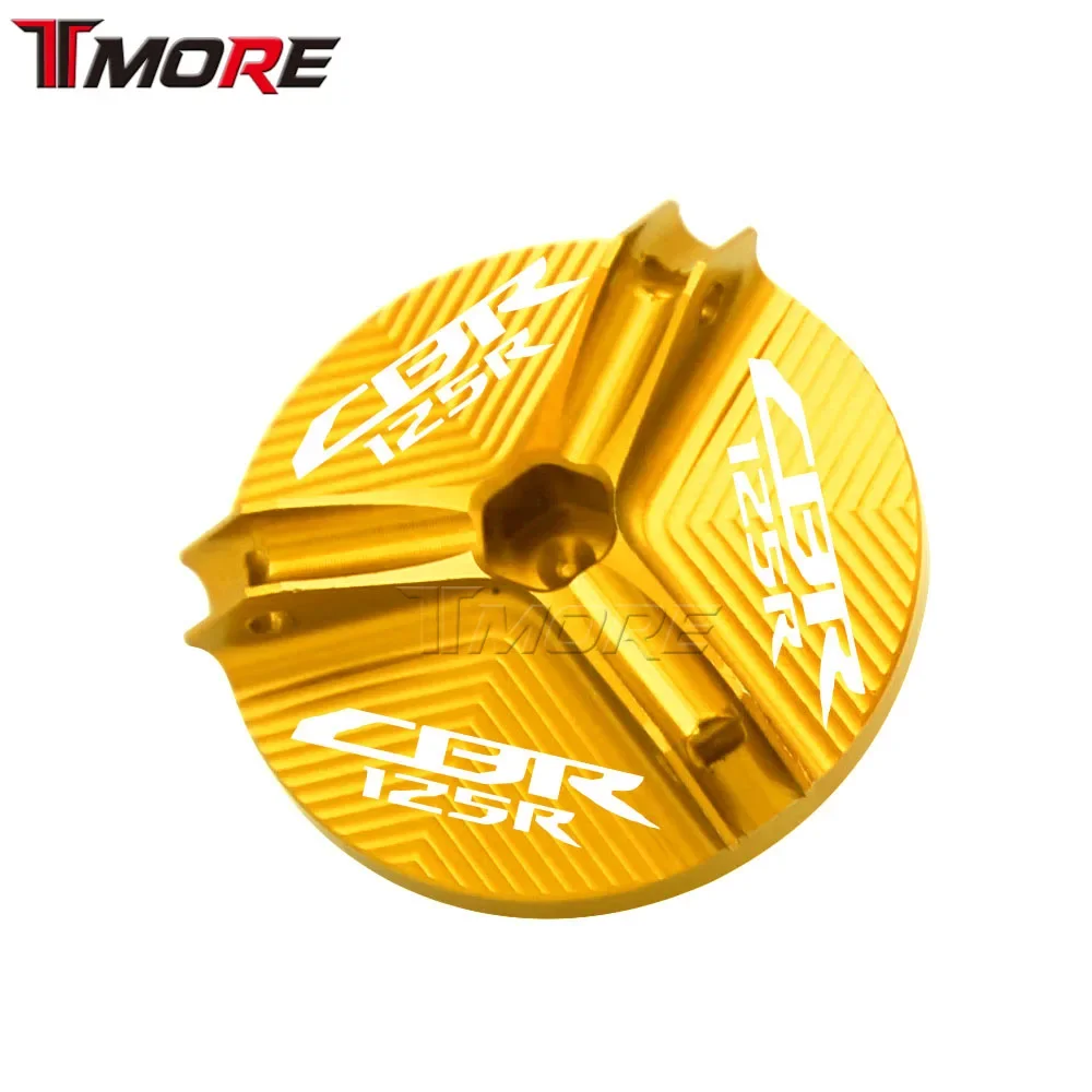 Oil Filler Cup For HONDA CBR125R CBR 125 R 2005 2011-2020 Motorcycle Accessories Engine Oil Drain Plug Sump Nut Cup Cover
